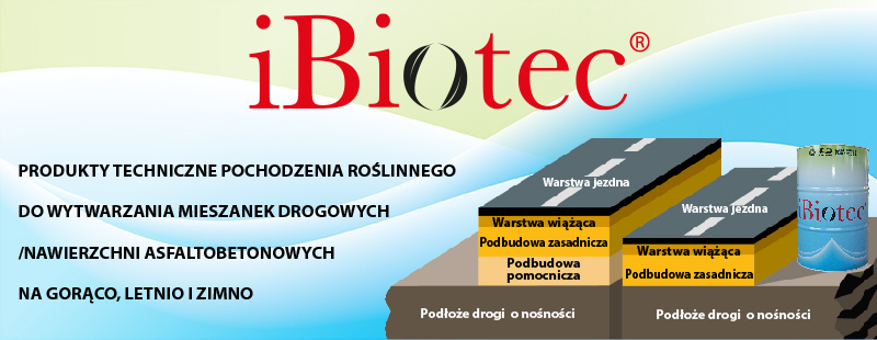 Środki antyadhezyjne i rozpuszczające substancje bitumiczne iBiotec SOLVETAL® do mieszanek drogowych.